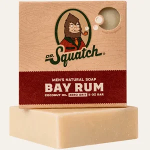 Dr Squatch Bay Rum Bar Soap, 141g
