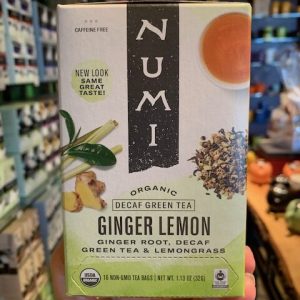 Numi Decaf Ginger Lemon Herbal Tea