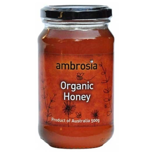 Organic Honey – Raw 500g (Ambrosia)