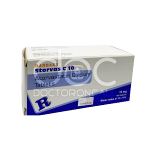 Ranbaxy Storvas C 10mg Tablet