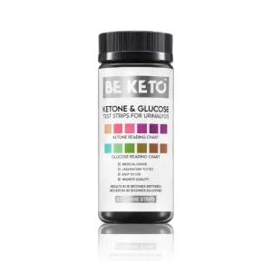 BeKeto Ketone & Glucose Test Strips (100 strips)