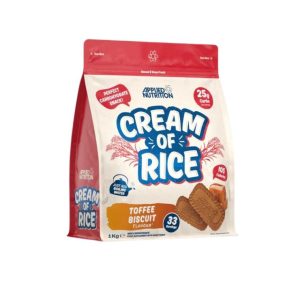 Applied Nutrition Cream of Rice Toffee Biscuit 1Kg