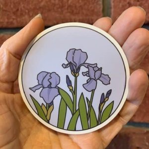 Vinyl Sticker – Iris