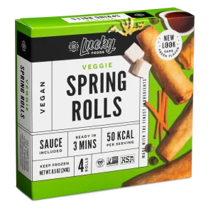 Lucky Spring Rolls: Original – 228g/4 pieces