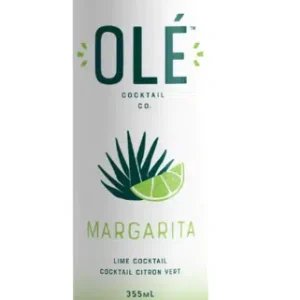 Olé Cocktail Co.Margarita Mocktail, 4 x 355ml